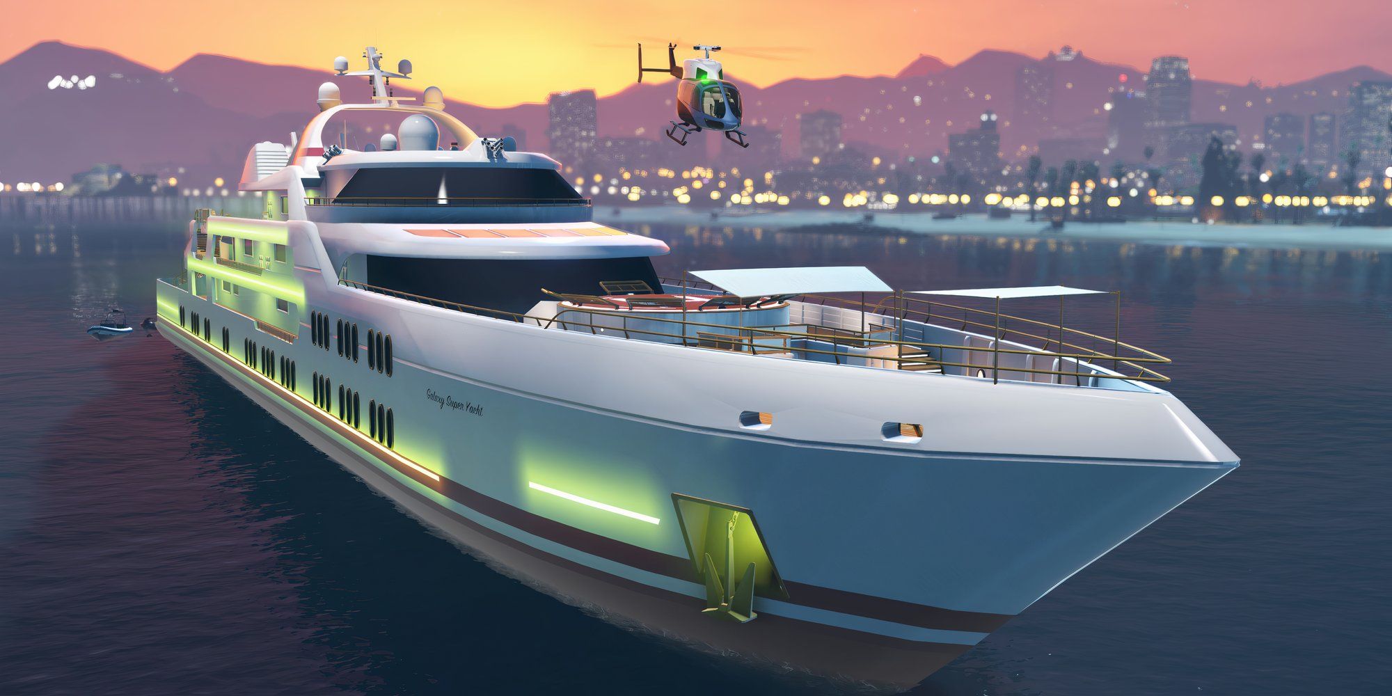 Galaxy Super Yacht in GTA Online