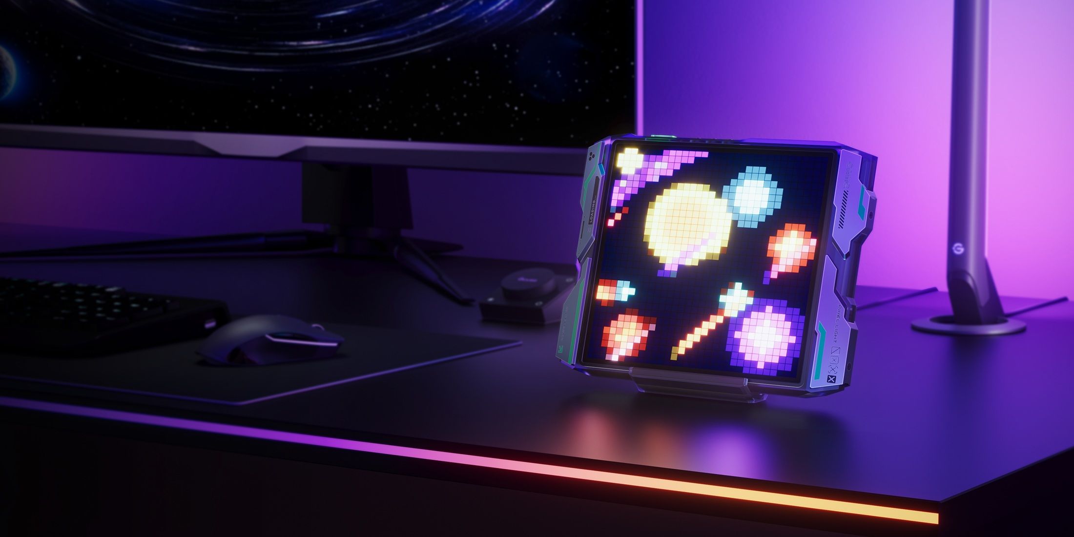 Govee Gaming Pixel Lights CES 2025