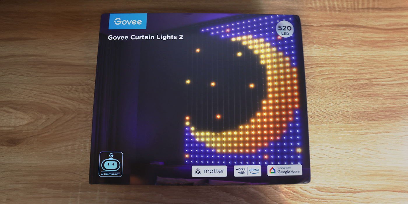 Govee Curtain Lights 2 Box