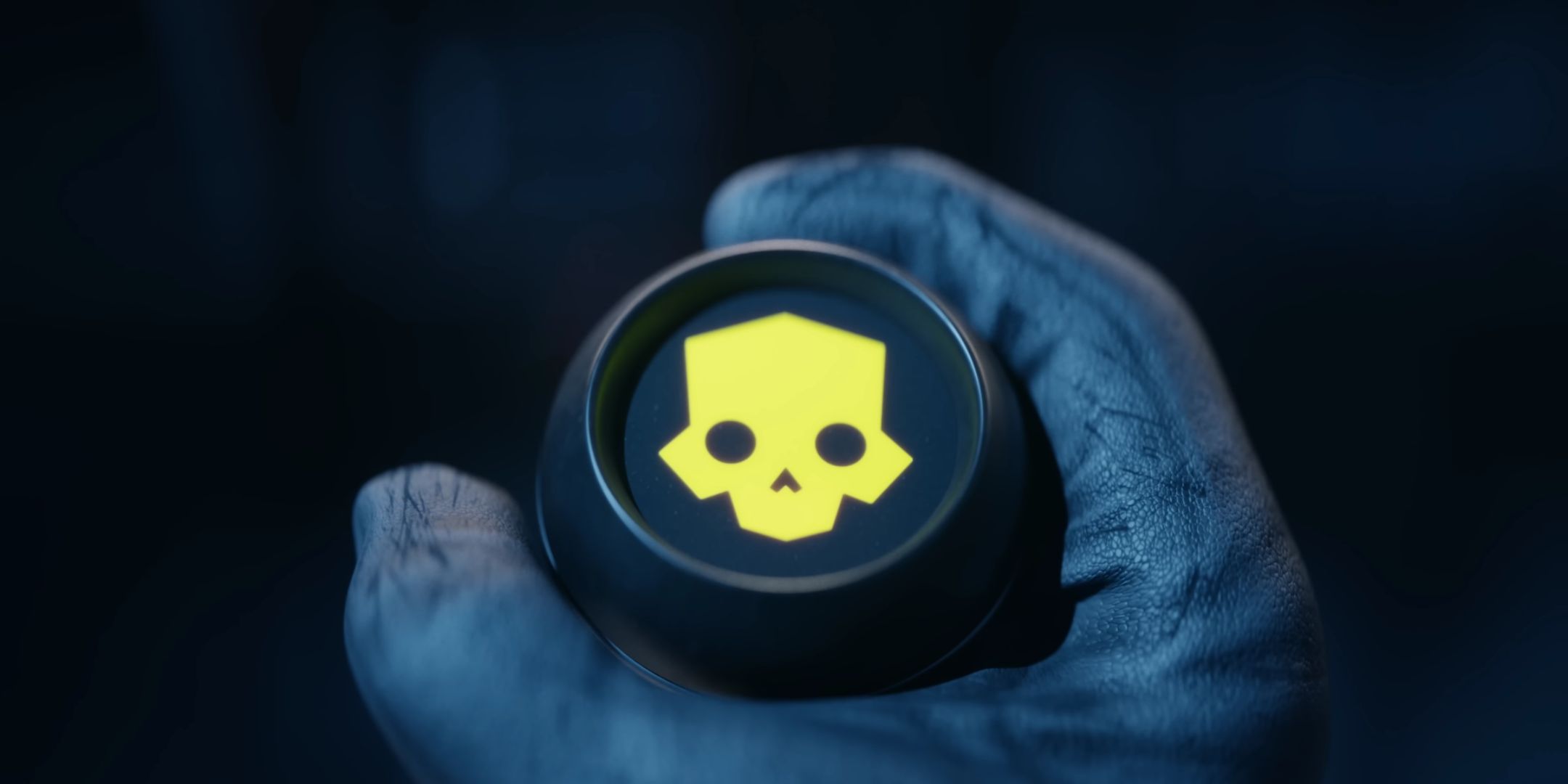 A gearstick with the Helldivers 2 logo.