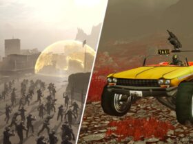 Helldivers 2 mod turns the FRV into a souped-up Crazy Taxi, so naturally here's a video of it running down Voteless while blasting The Offspring