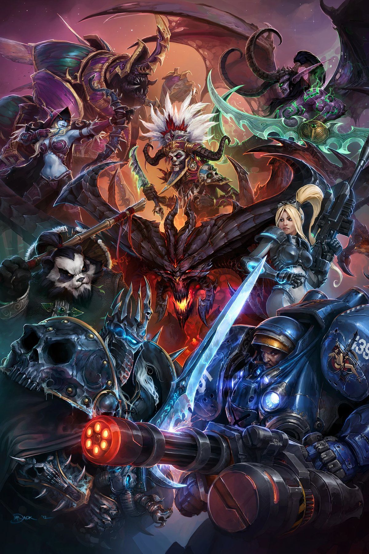 Heroes of the Storm Tag Page Cover Art