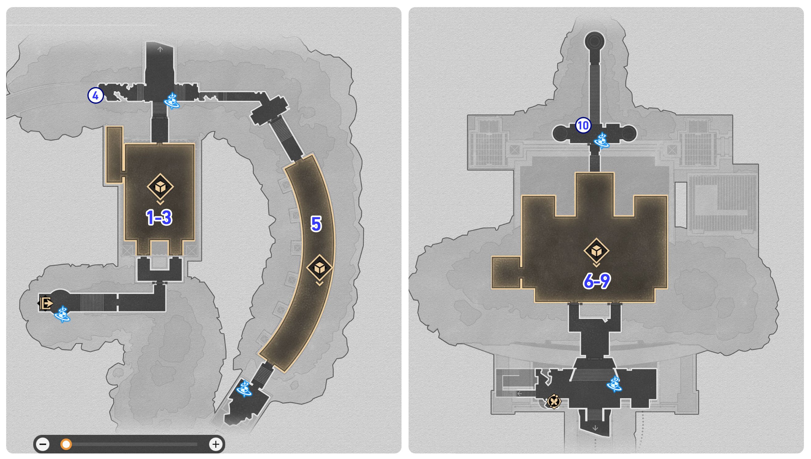 Honkai Star Rail Abyss Of Fate Janusopolis Nymph Locations-1