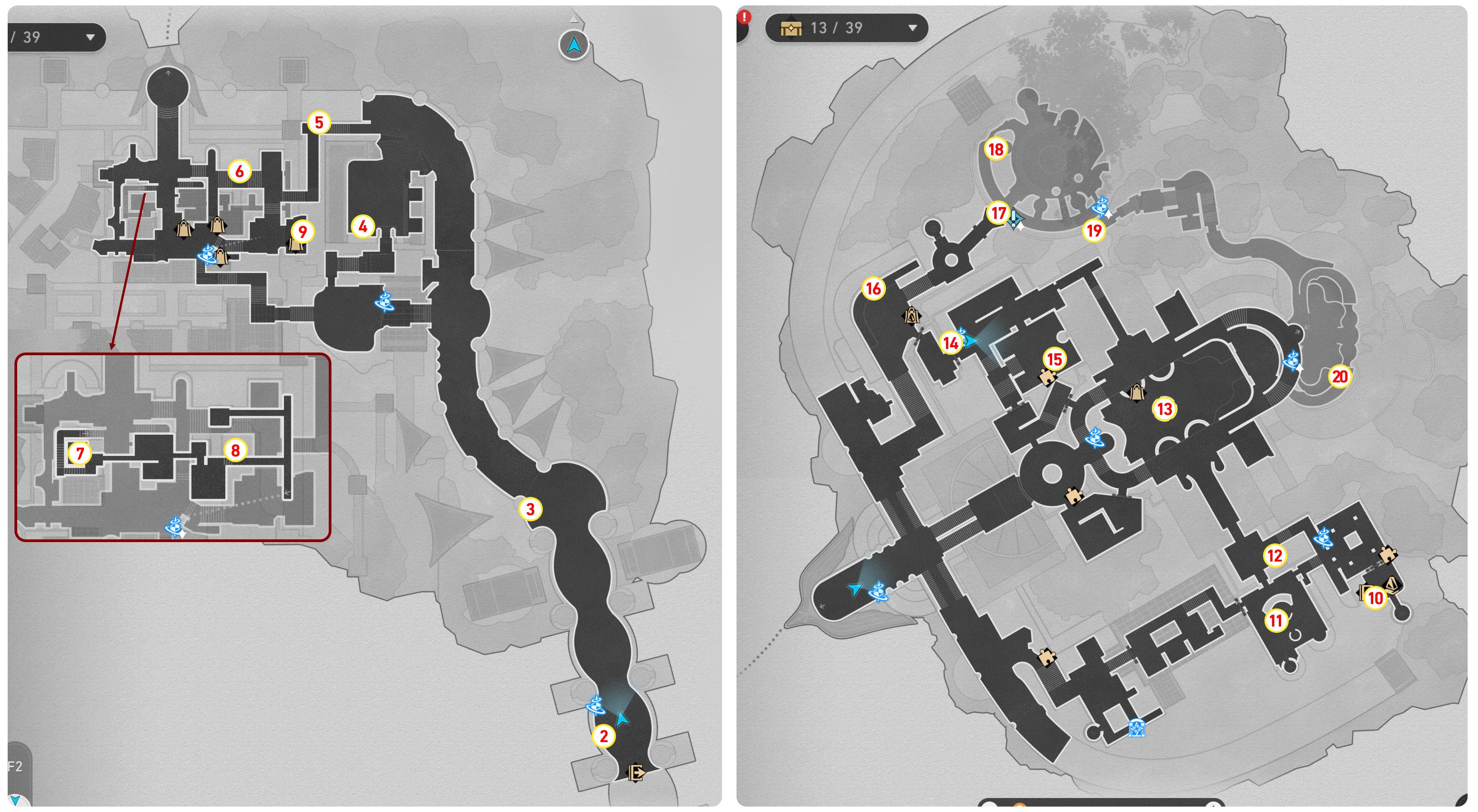 Honkai Star Rail Eternal Holy City Okhema Nymph Locations-1