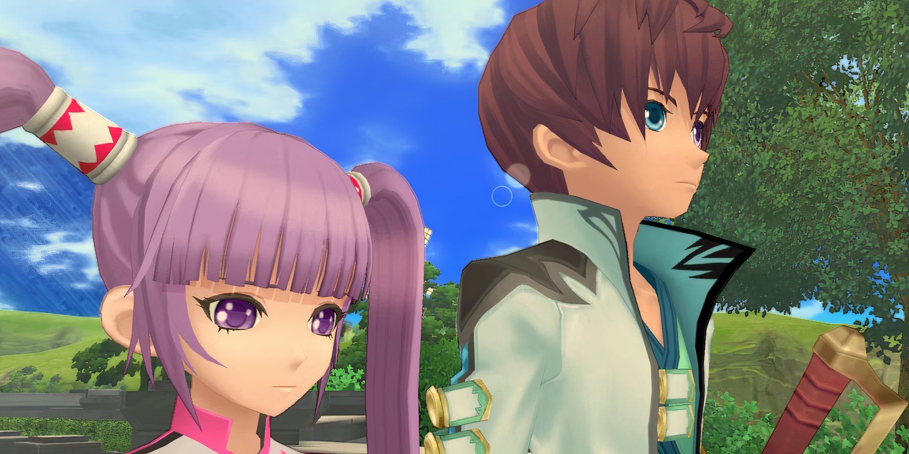 Tales of Graces f - Asbel and Sophie talking  in Tales of Graces f