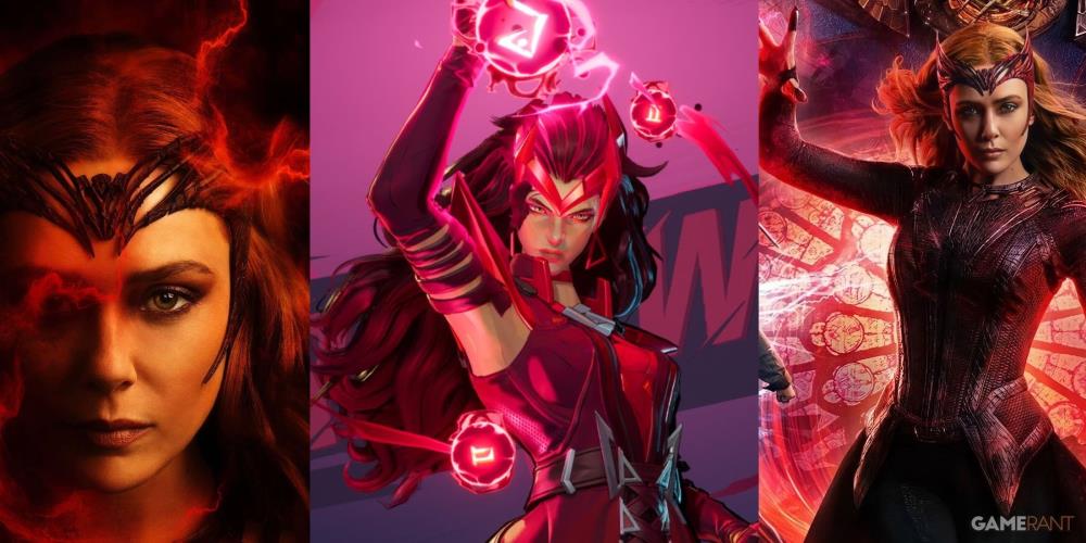 How Marvel Rivals' Scarlet Witch Compares to Her MCU Adaptation