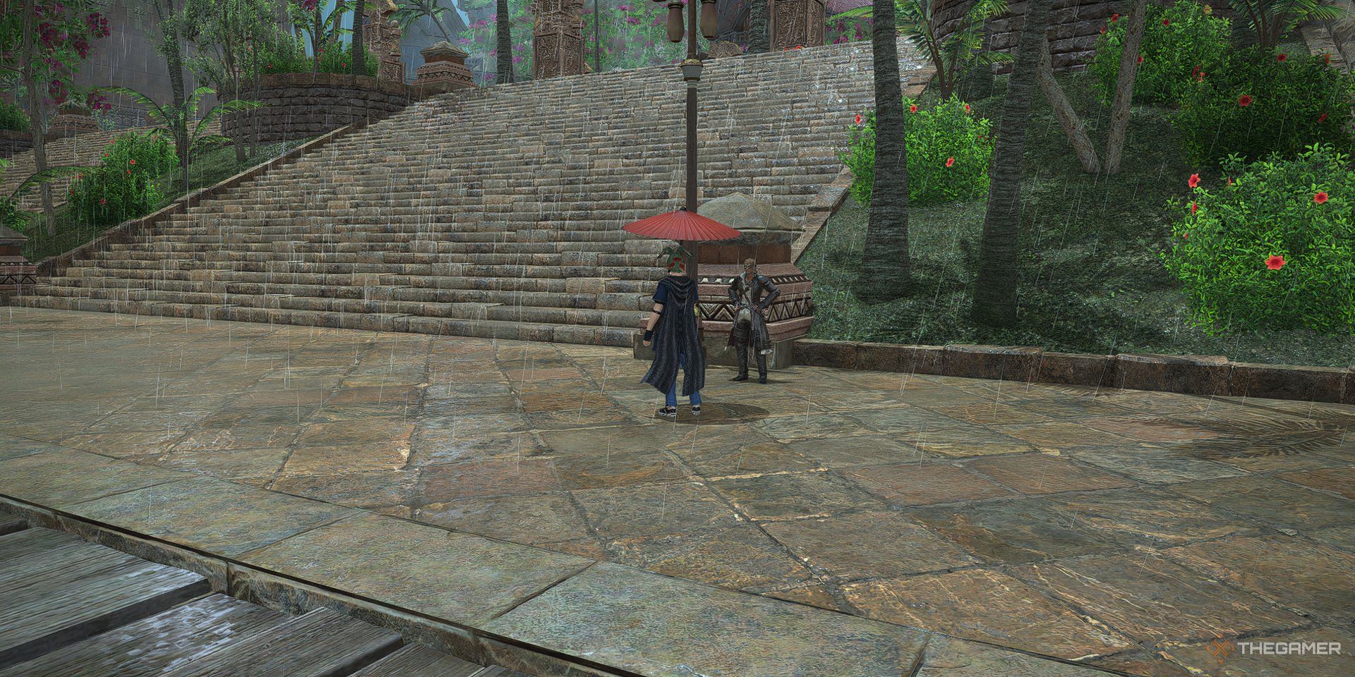 The Wandering Minstrel in Tuliyollal in Final Fantasy 14.