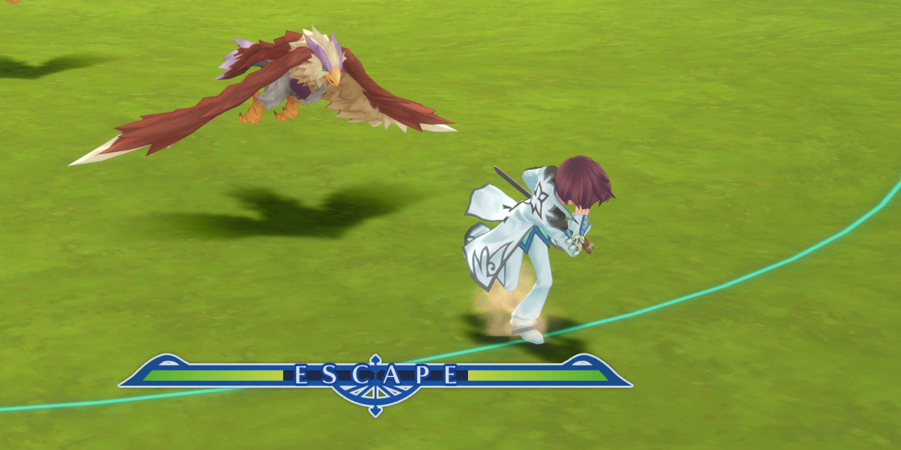 Tales of Graces f Asbel escaping battle