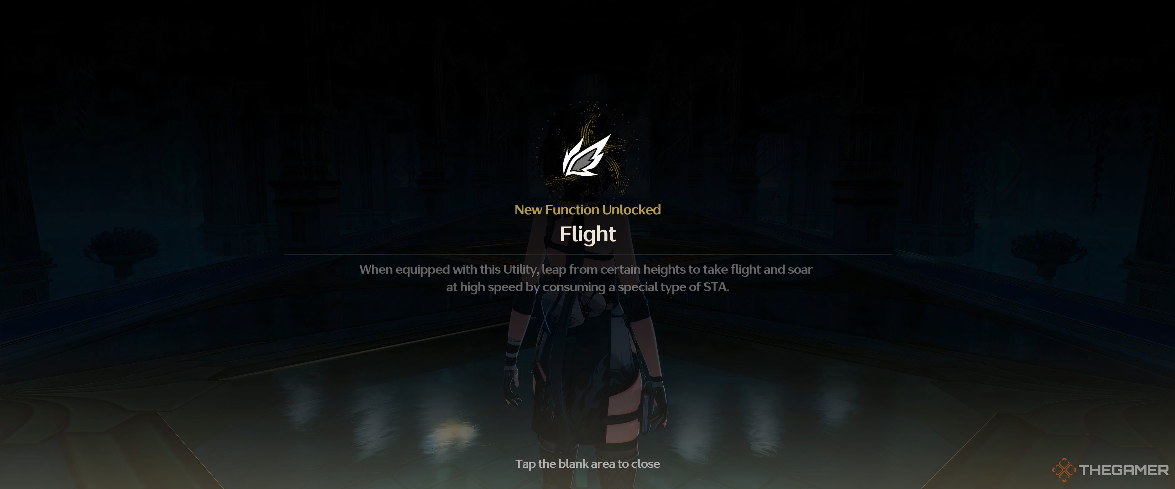 Unlocking Flight Screen in Wuthering Waves.