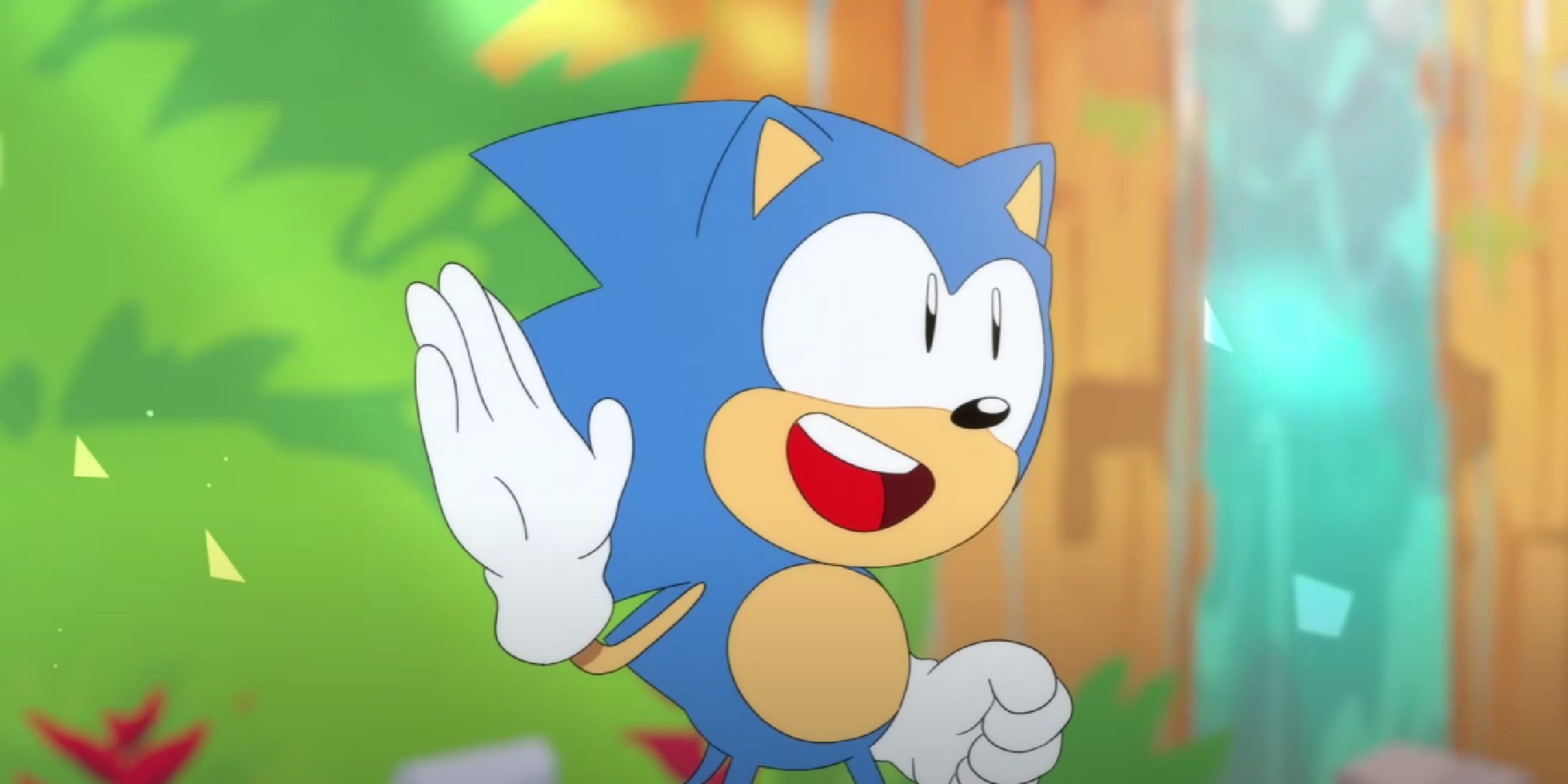 Sonic Mania Adventures image showing Sonic.