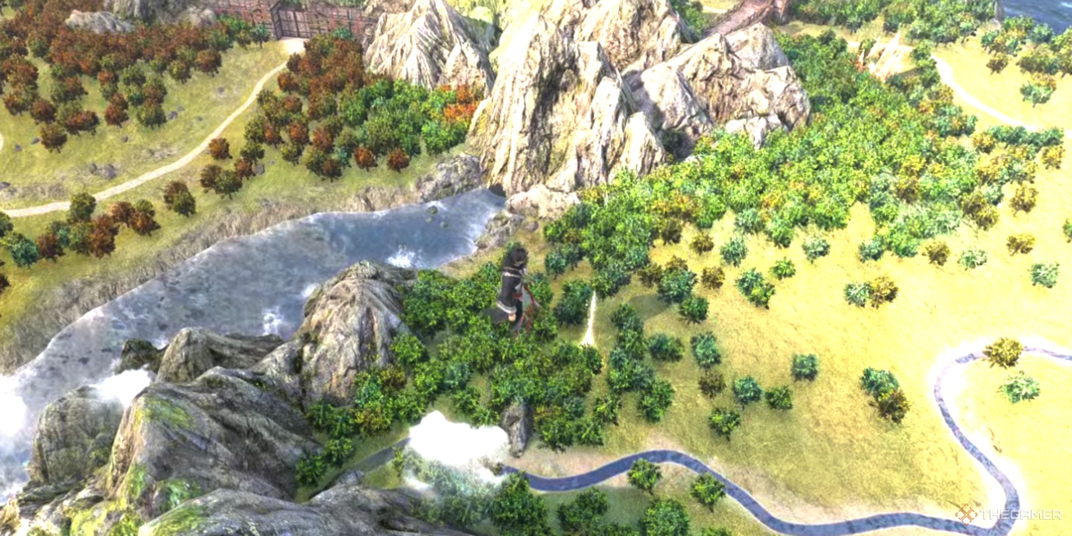 ziluan finds and old coin on the world map in dynasty warriors: origins.