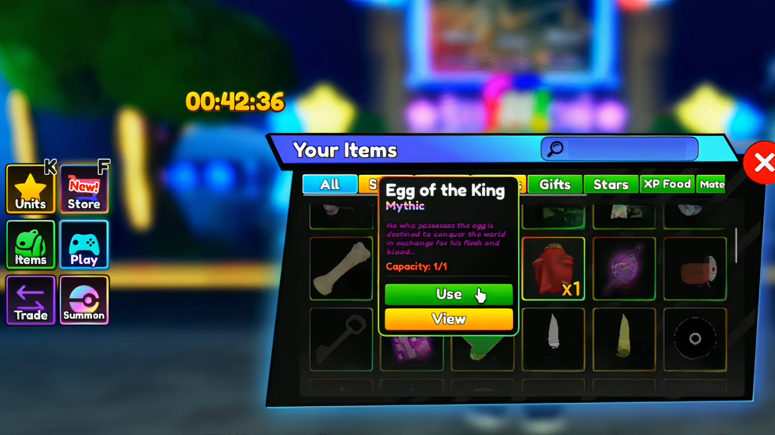 Egg of the king item - Roblox