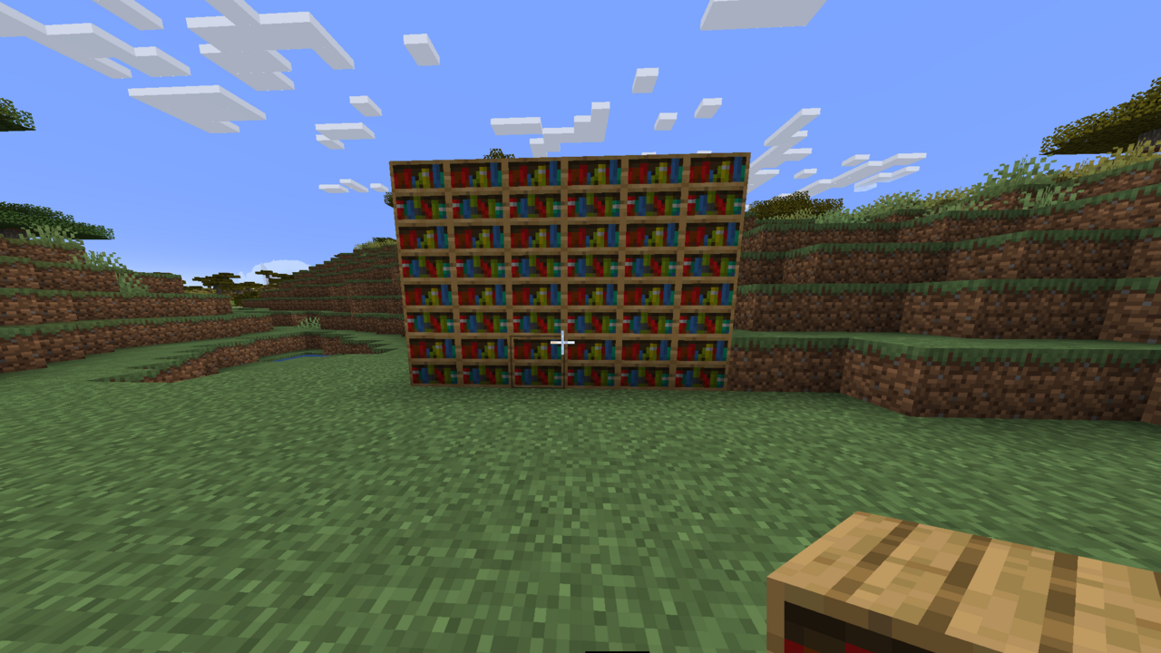 How To Make A Bookshelf In Minecraft