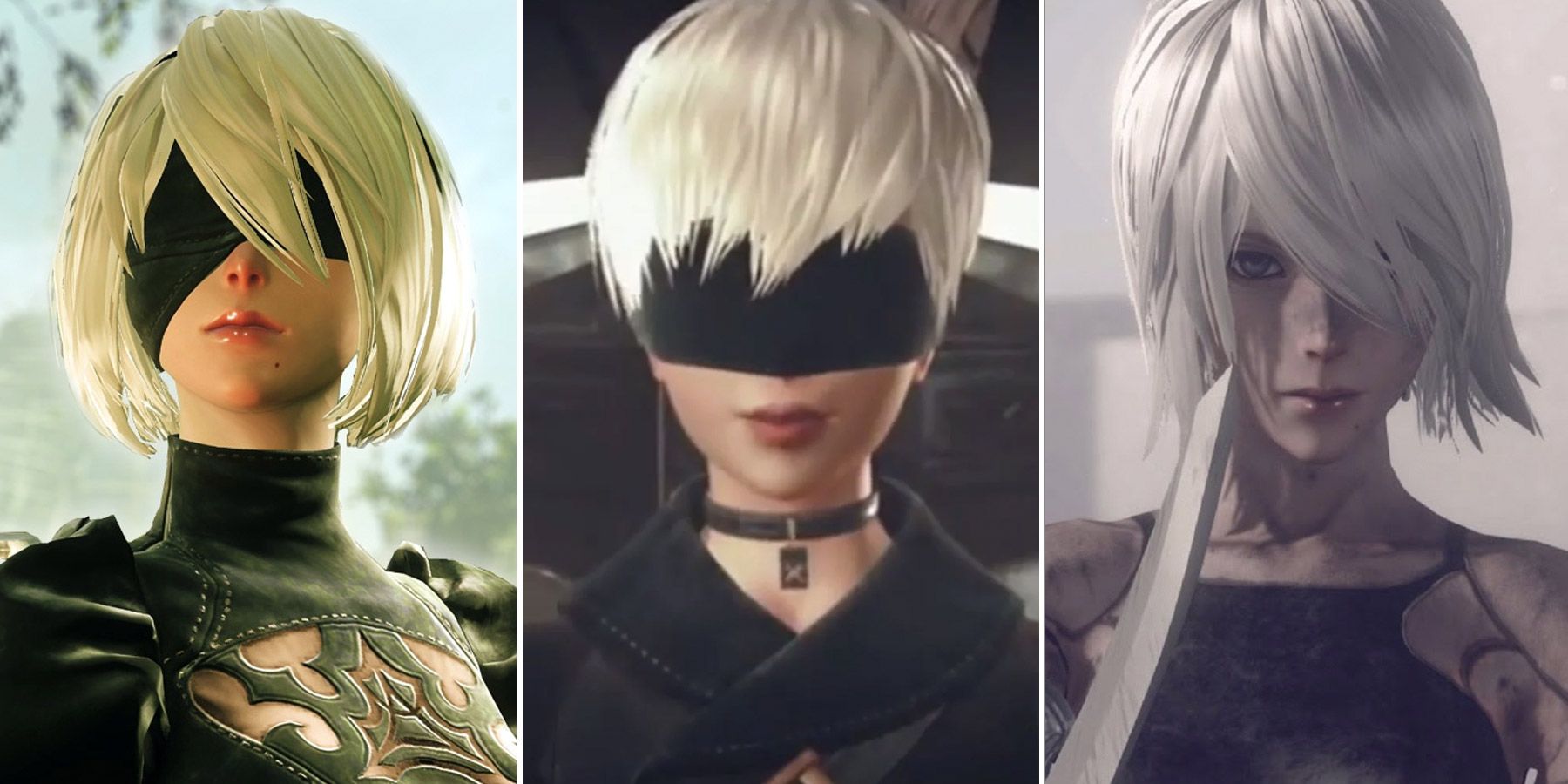 Nier Automata 2B 9S A2 Personalities