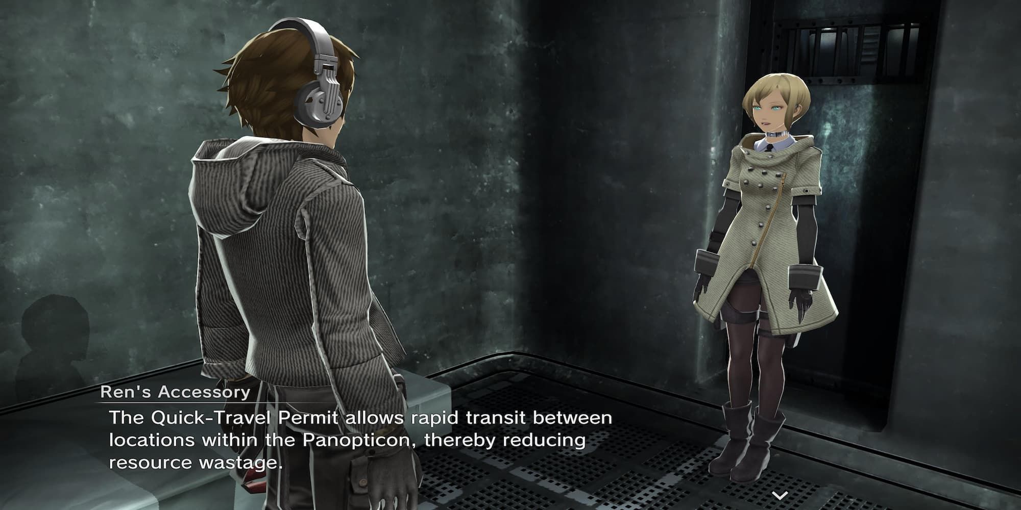 The Player's Accessory Talking About Quick-Travel