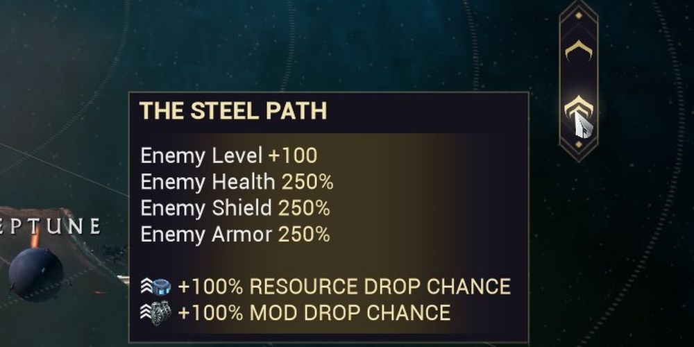 Warframe Steel Path Modifiers