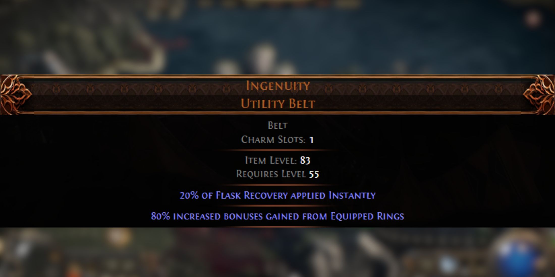 Ingenuity Utility Belt in path of exile 2