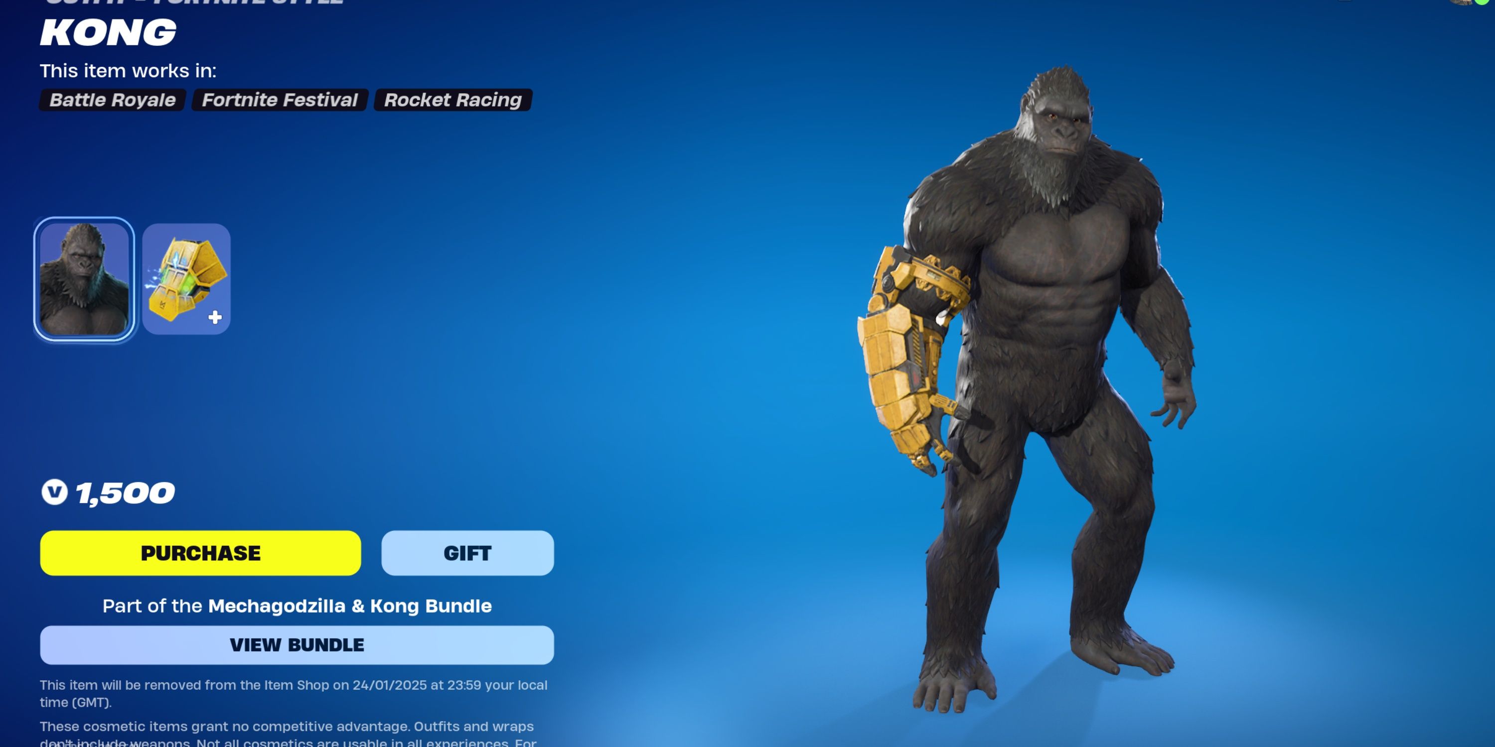 kong in fortnite