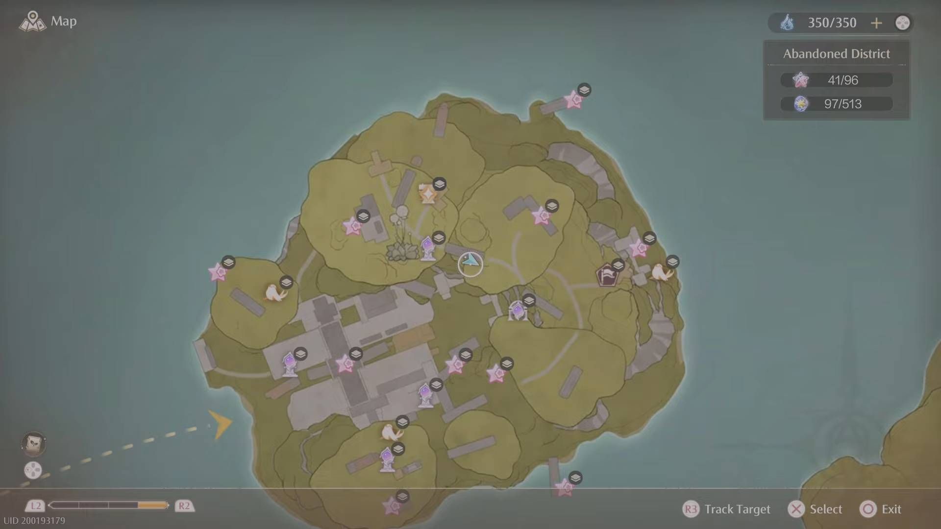 Infinity Nikki_How to Solve the Curio Domain Challenge Near Choo-Choo Station_Map