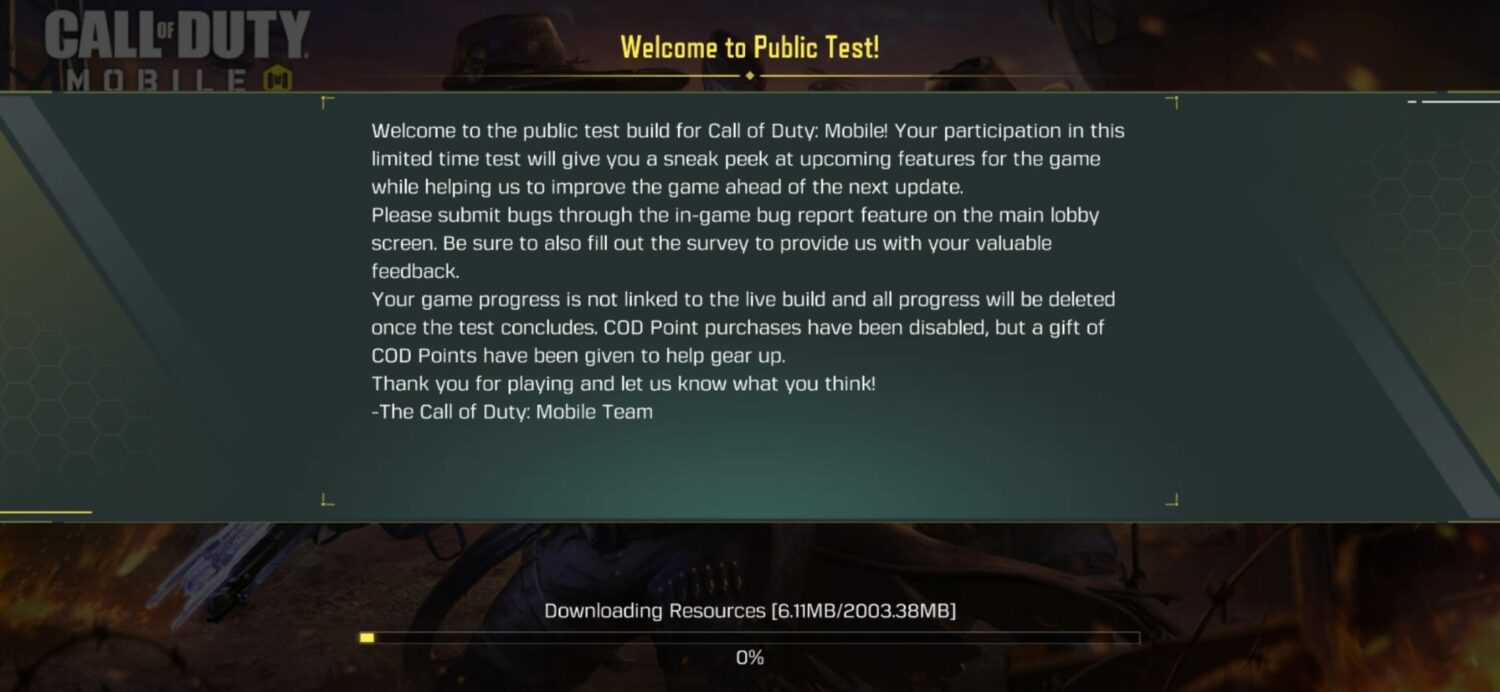 COD Mobile Season 11 2023 test server, COD Mobile Season 8 2021 Test Server, COD Mobile Season 1 2022 Test Server is out now