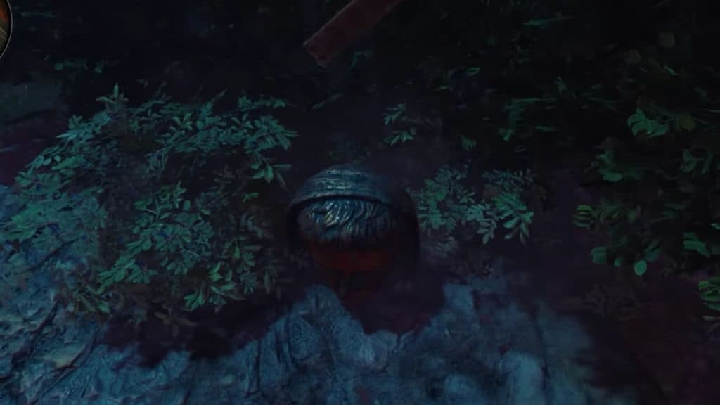 A Statue Head in BO6 Zombies