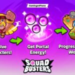 Squad Busters evolve level up characters upgrade cover