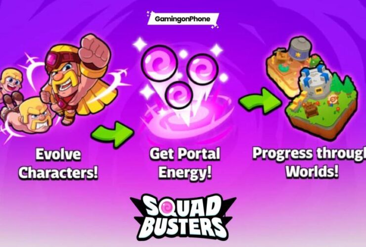 Squad Busters evolve level up characters upgrade cover