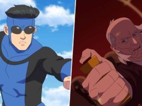 Invincible doesn't want to risk "spoiling a bunch of insane stuff" days before season 3 so its latest secretive trailer sees two characters only saying six words to each other