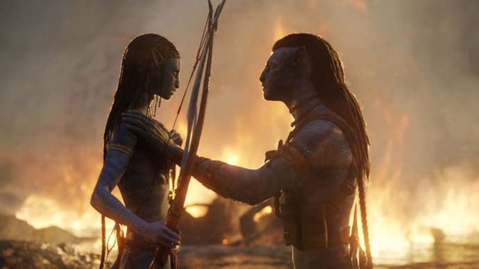 Avatar: The Way of Water - Jake and Neytiri