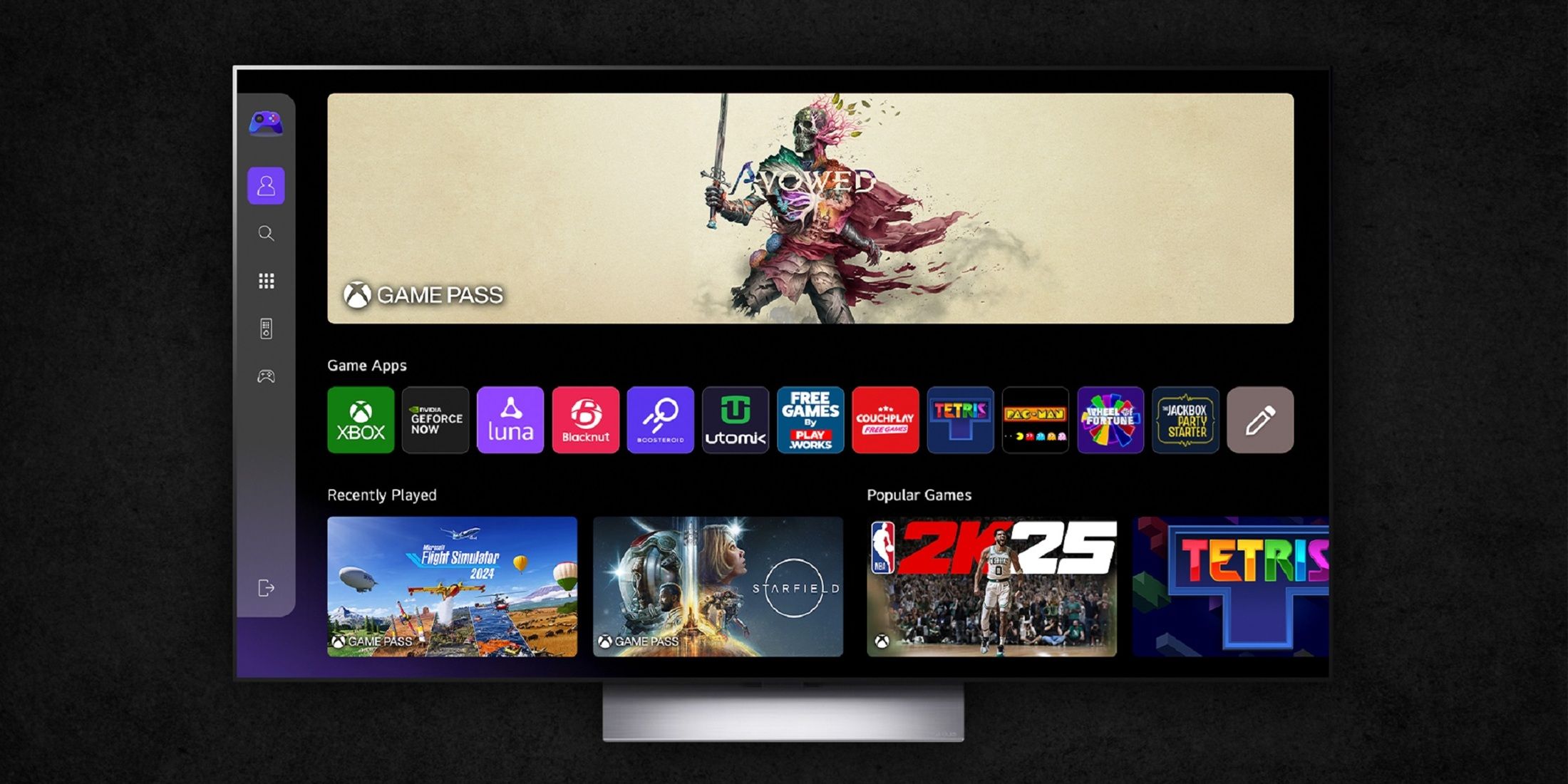 LG TV Xbox Cloud Gaming Banner #1