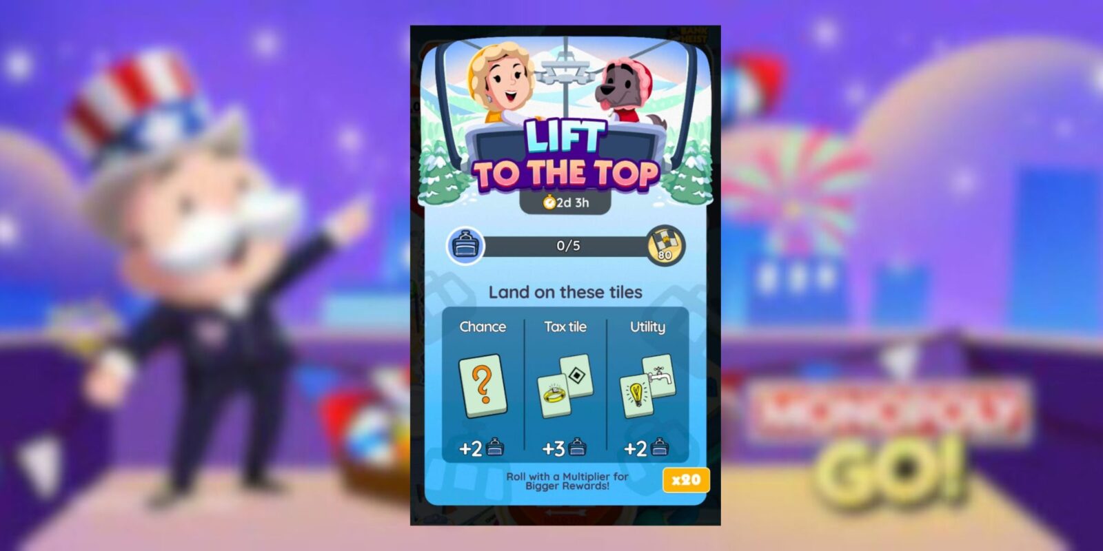 Lift To The Top Rewards And Milestones