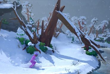 Lonely Mountains: Downhill's multiplayer skiing sequel Snow Riders is out next week