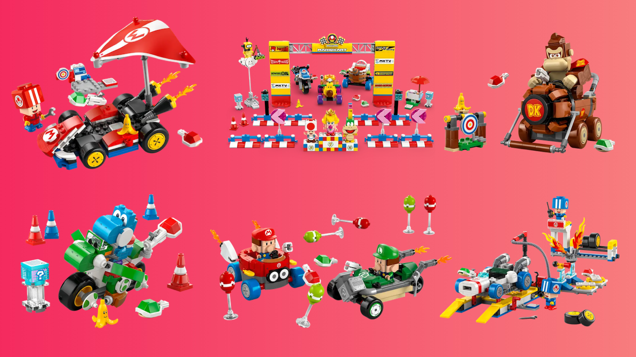 Mario Kart Lego Sets Are Available Now - Check Out All Six In The Launch Lineup