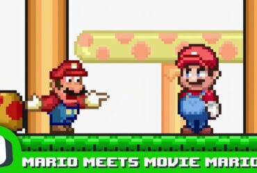 Mario Meets Movie Mario