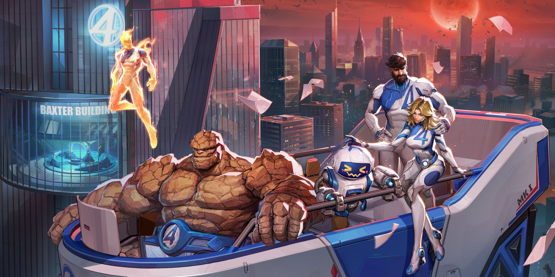 The Fantastic Four in Marvel Rivals.