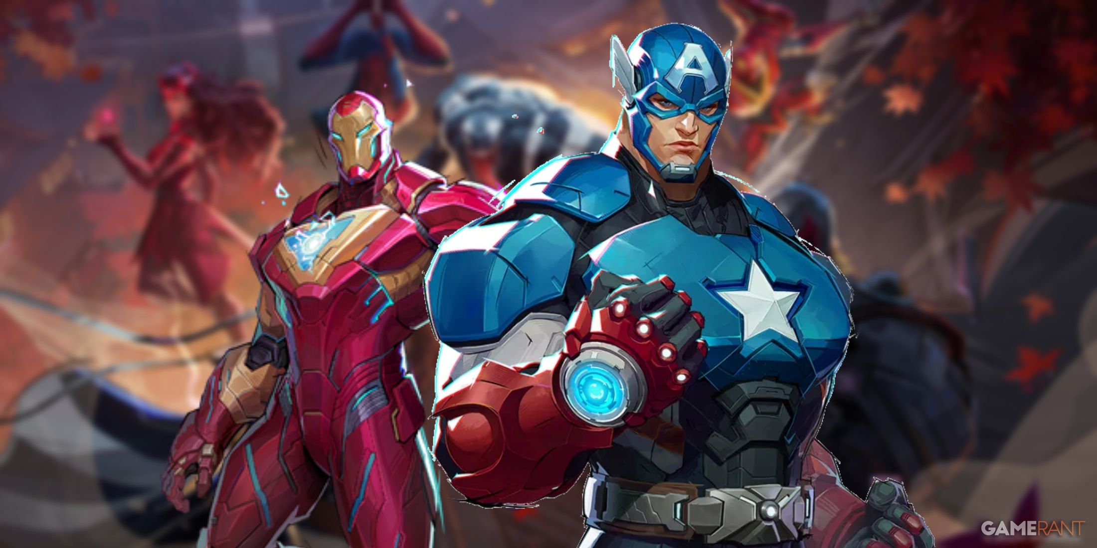 Marvel Rivals Iron Man Cap Marvel Games