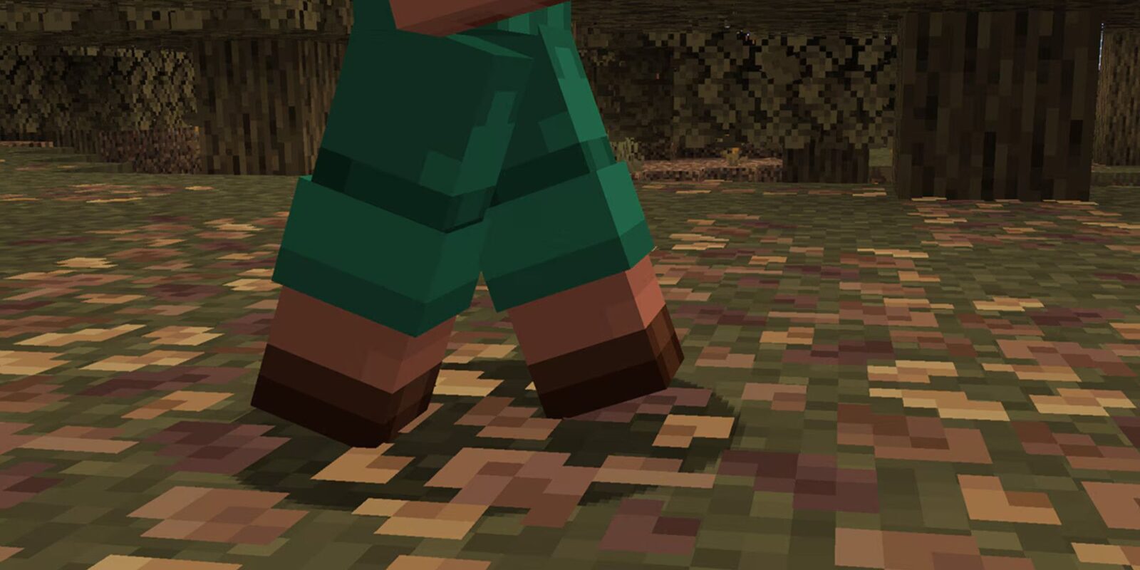 Minecraft Fans Hate The Latest Update's Leaf Litter