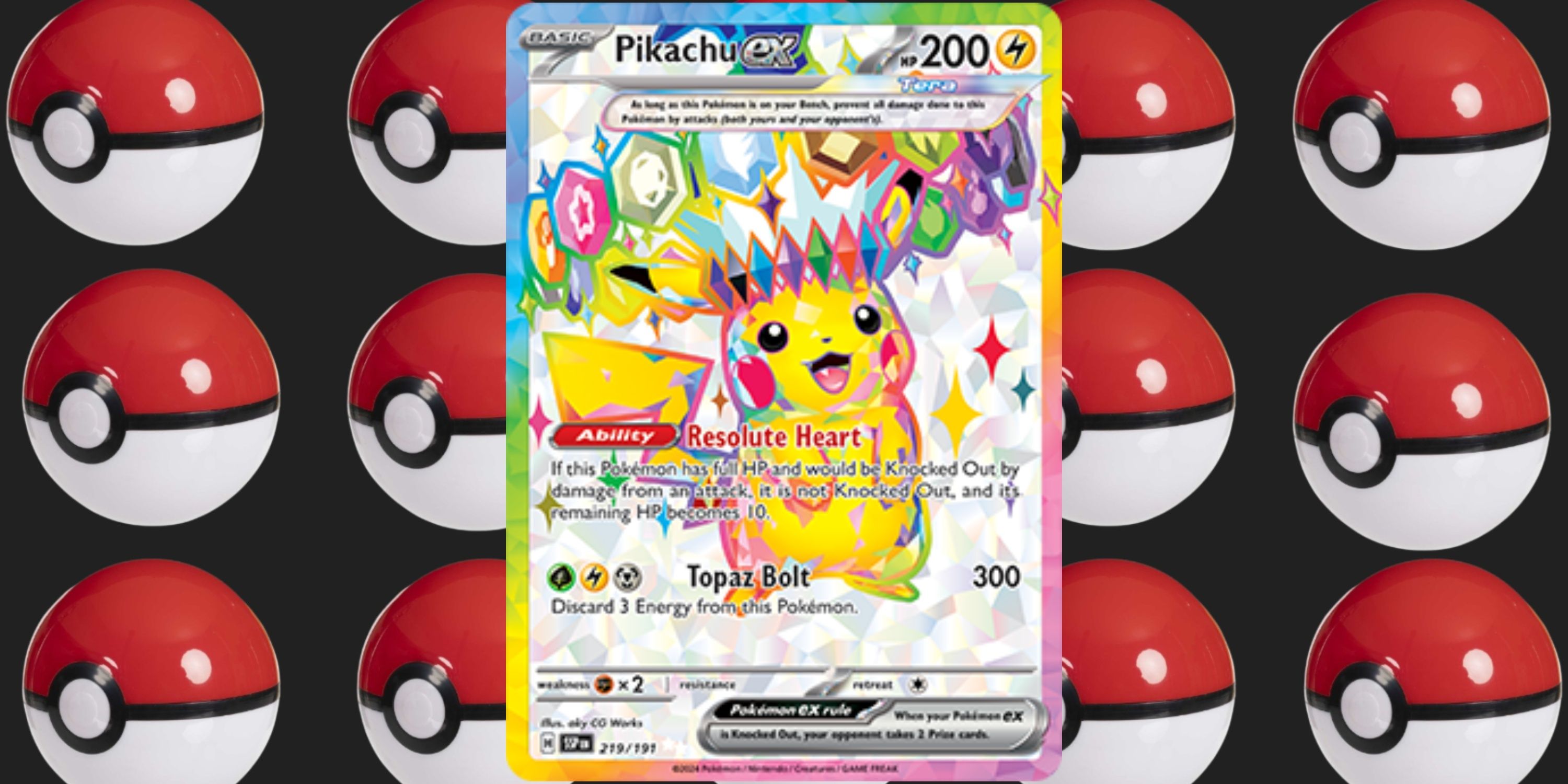 Pikachu Ex 219