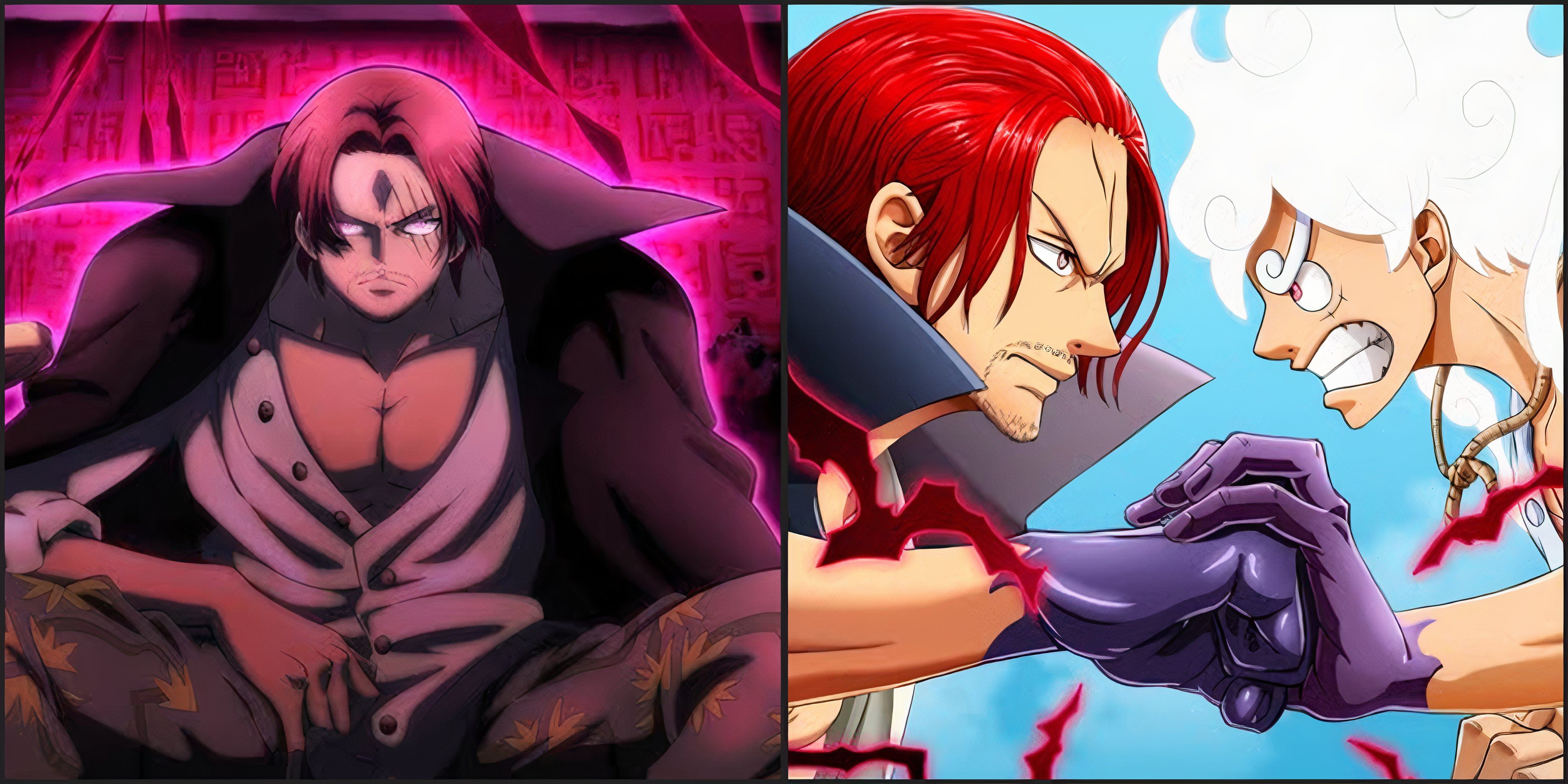 Shanks Vs Luffy 