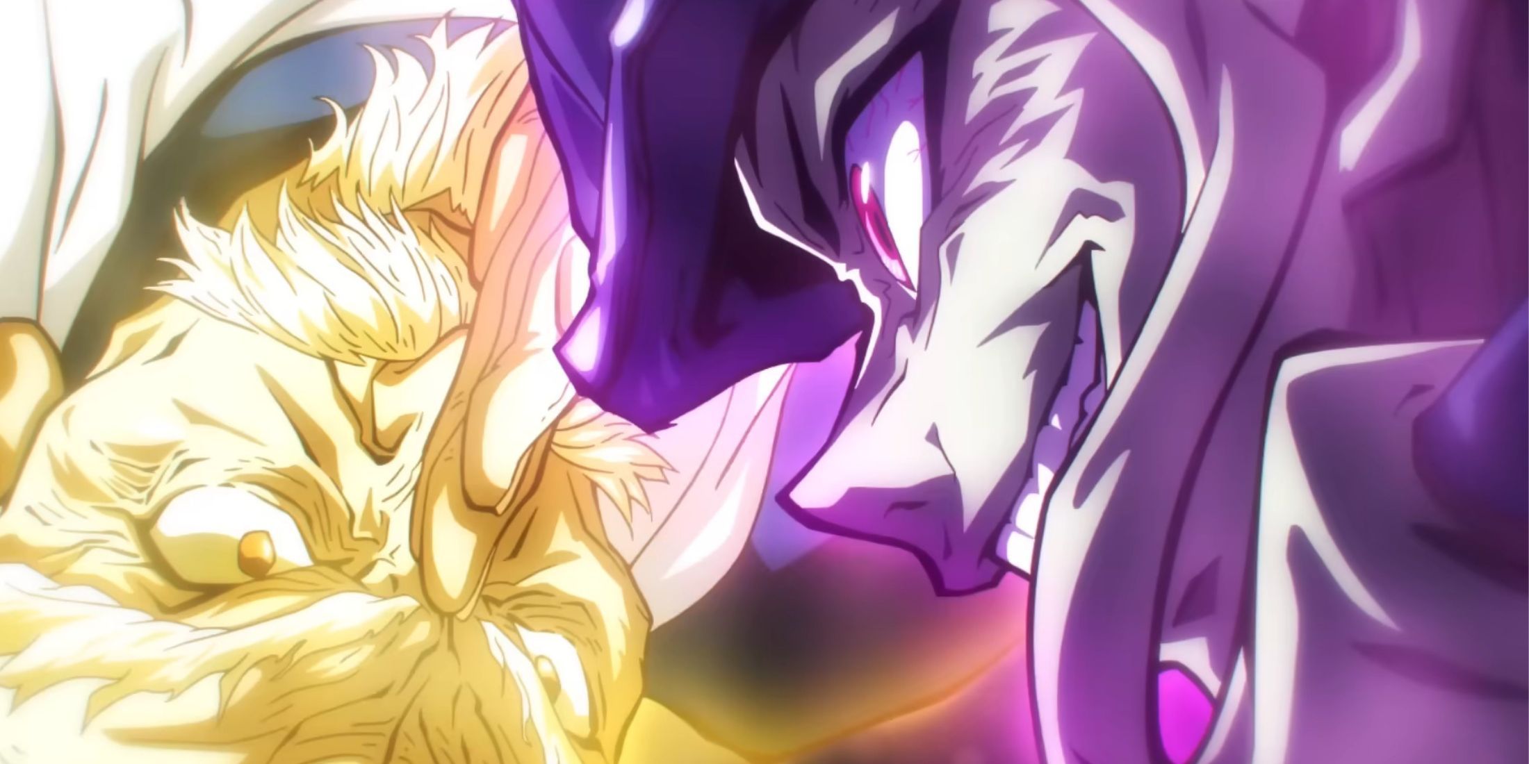 Netero and Meruem face off in the opening cinematic of Hunter x Hunter: Nen x Impact, referencing their legendary fight in the Chimera Ant arc.