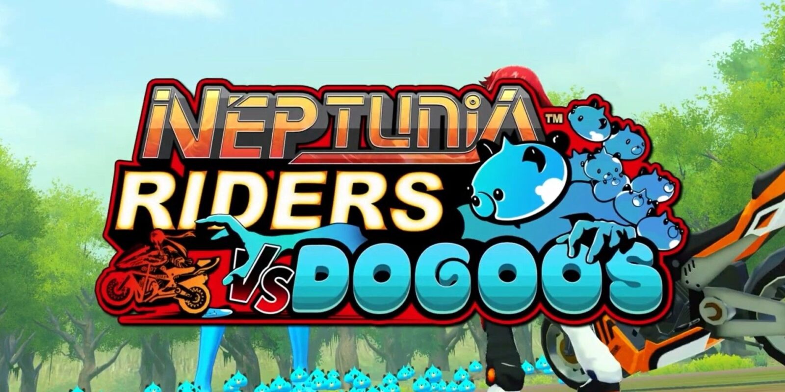 Neptunia Riders VS Dogoos - Official Steam Announcement Trailer