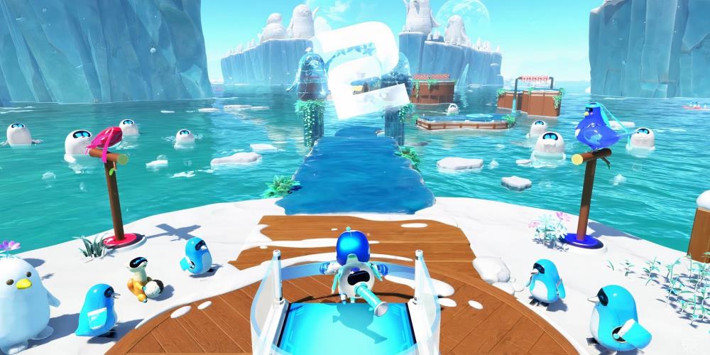 New Astro Bot Speedrunning Level Showcased At PlayStation Tournaments: XP