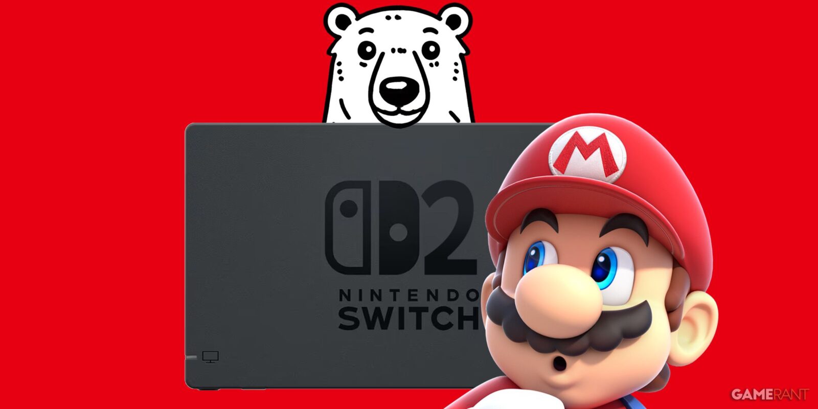 Nintendo Switch 2 Dock Leaks Online With Polar Bears