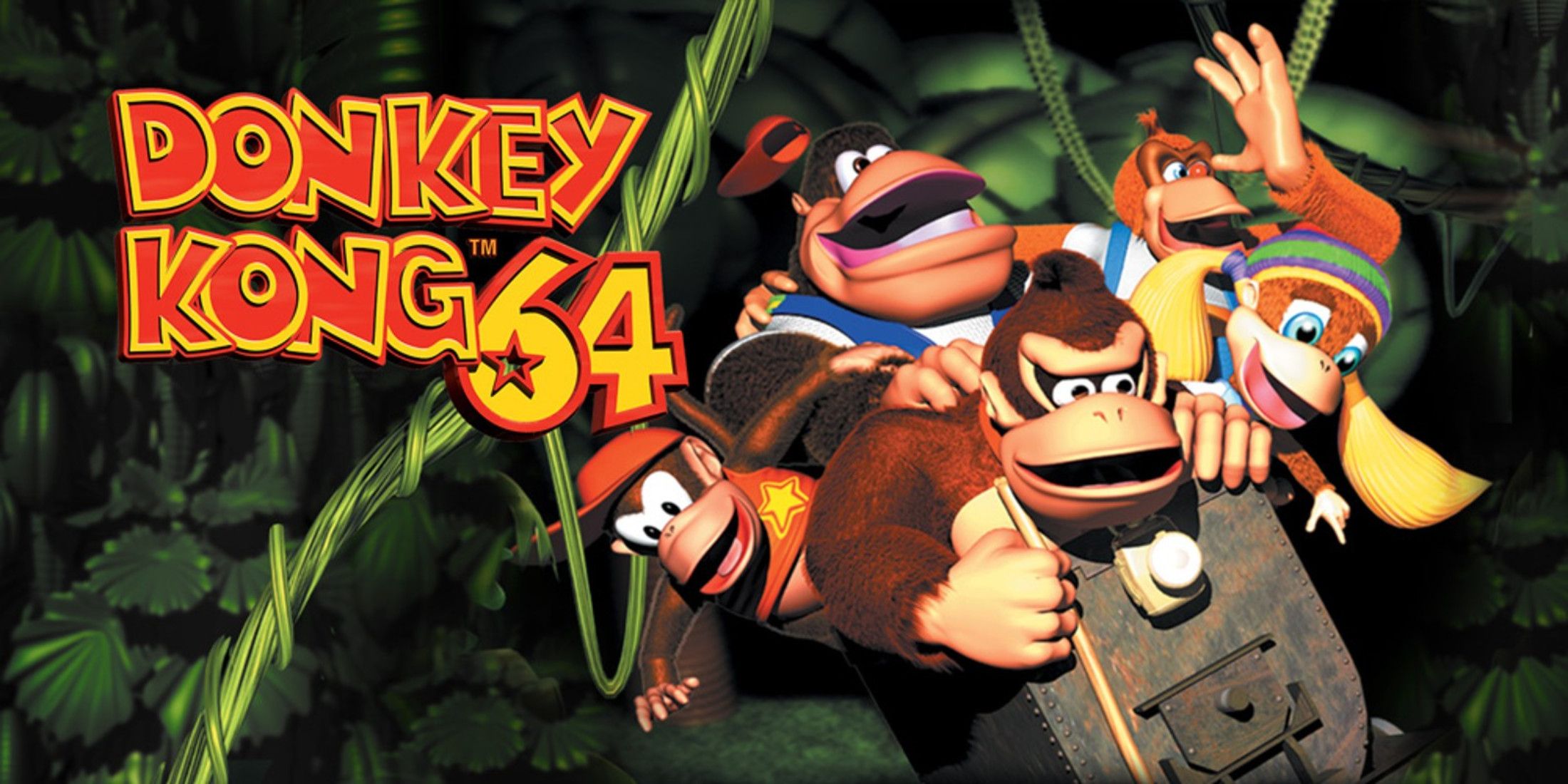 Donkey Kong 64 Key Art