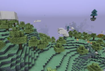 One Minecraft Item Makes a Clear Case for a Sky Island Biome