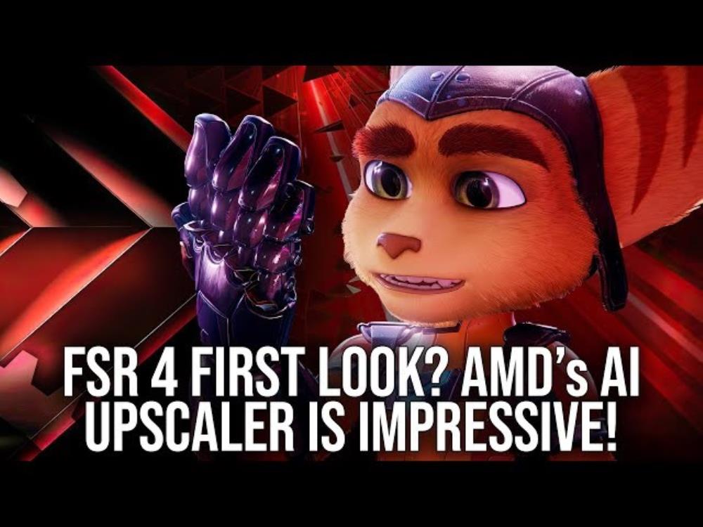 Our First Look At FSR 4? AMD's New AI Upscaling Tech Is Impressive