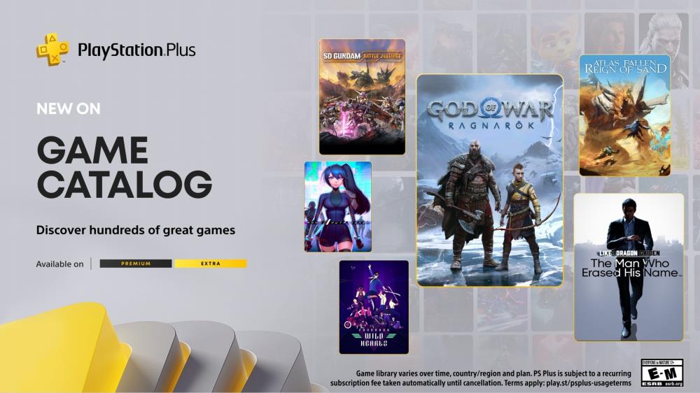 PlayStation Plus Game Catalog for January: God of War Ragnarök, Like a Dragon Gaiden, and more