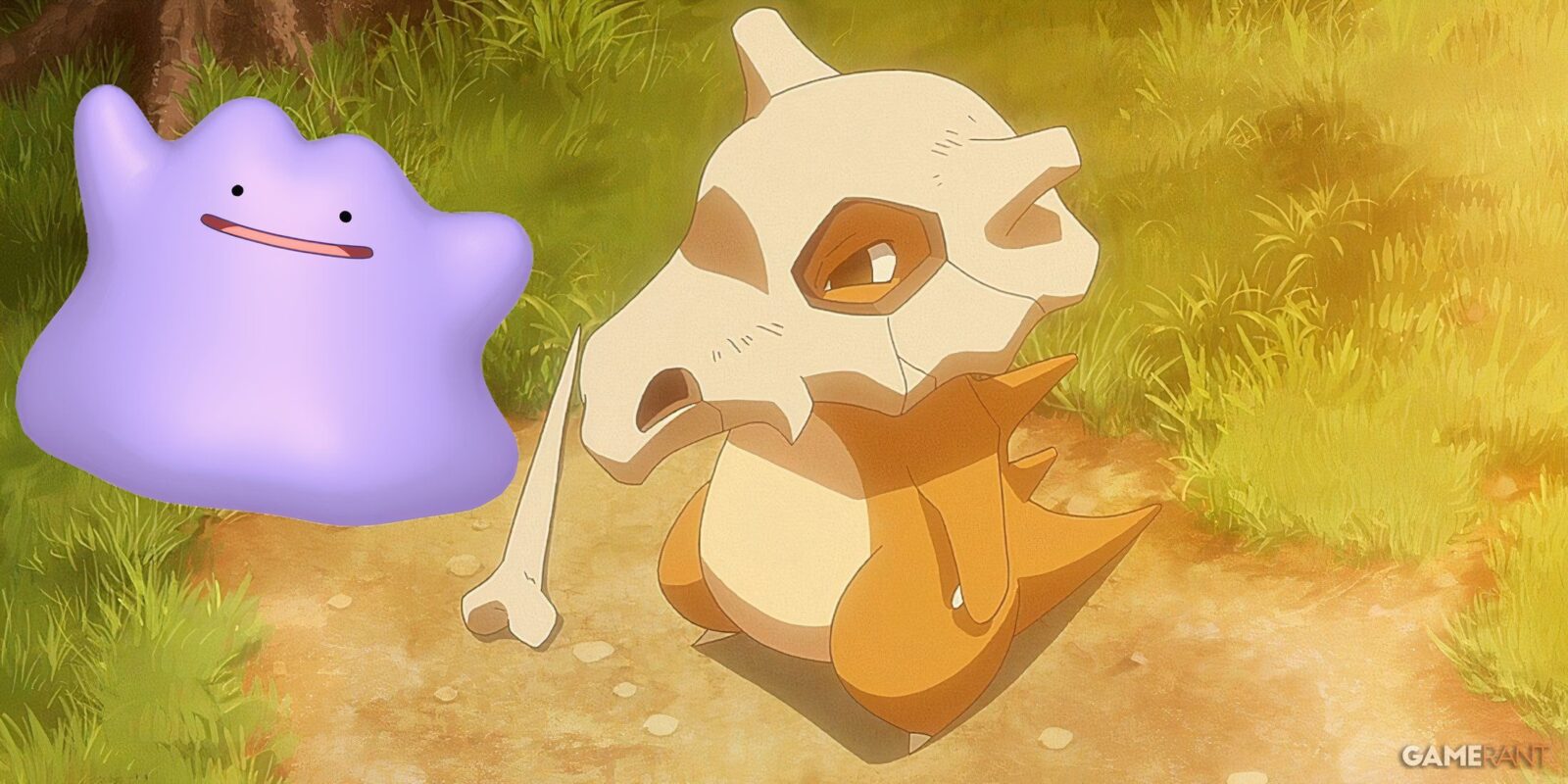 Pokemon Fan Shares Moving Art of Ditto Comforting Cubone