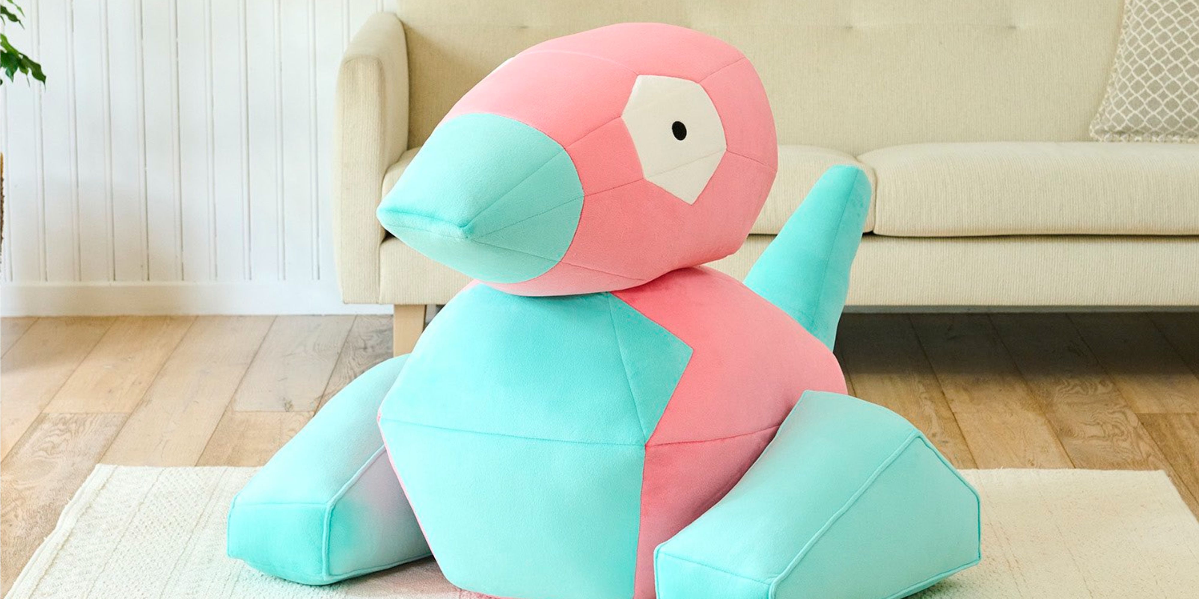 pokemon life size porygon plush