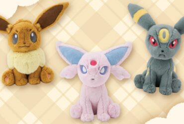 Pokemon Reveals Eevee, Espeon, And Umbreon Comfy Friends, Coming February 1